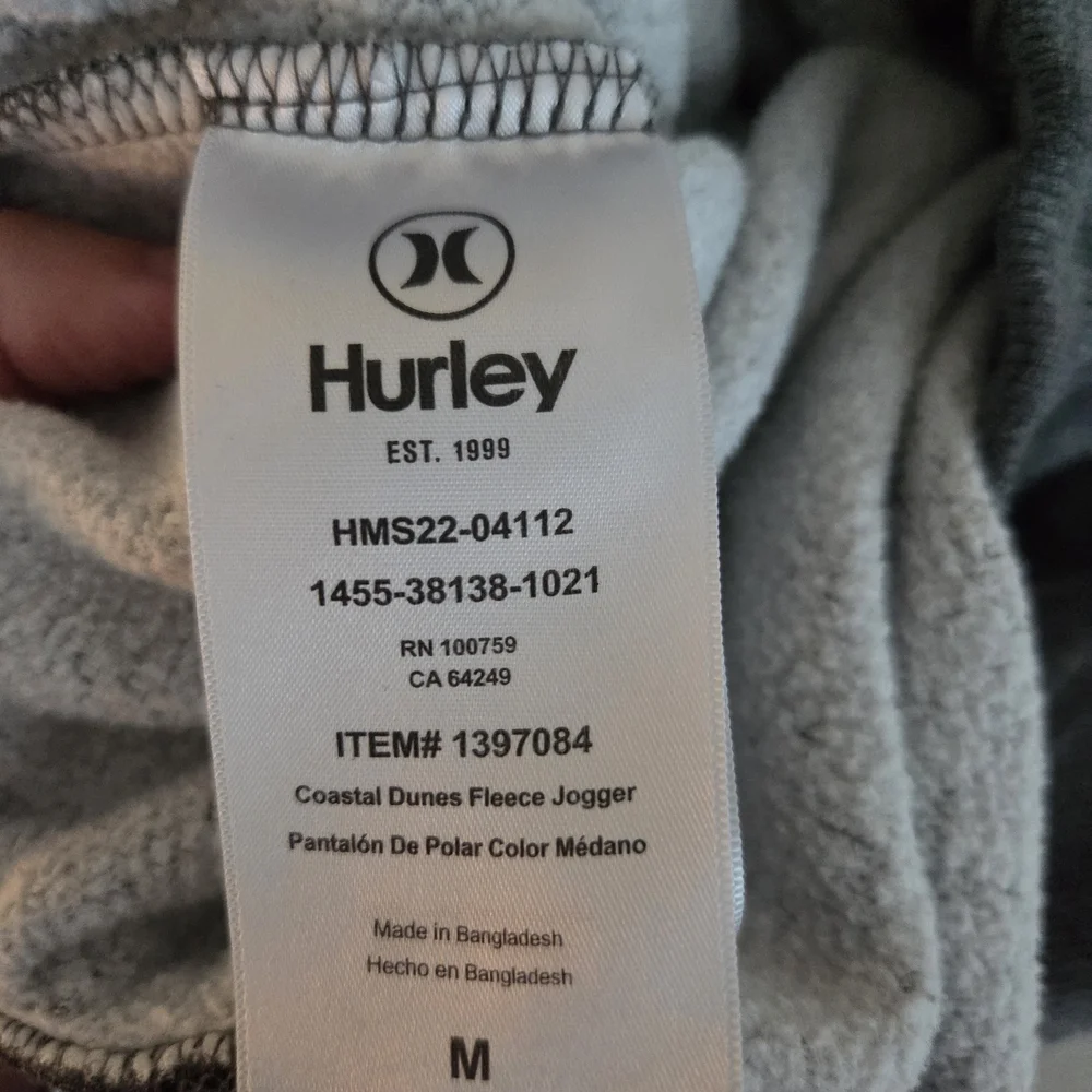 Hurley Kids Black and Gray Joggers - 2 Pair